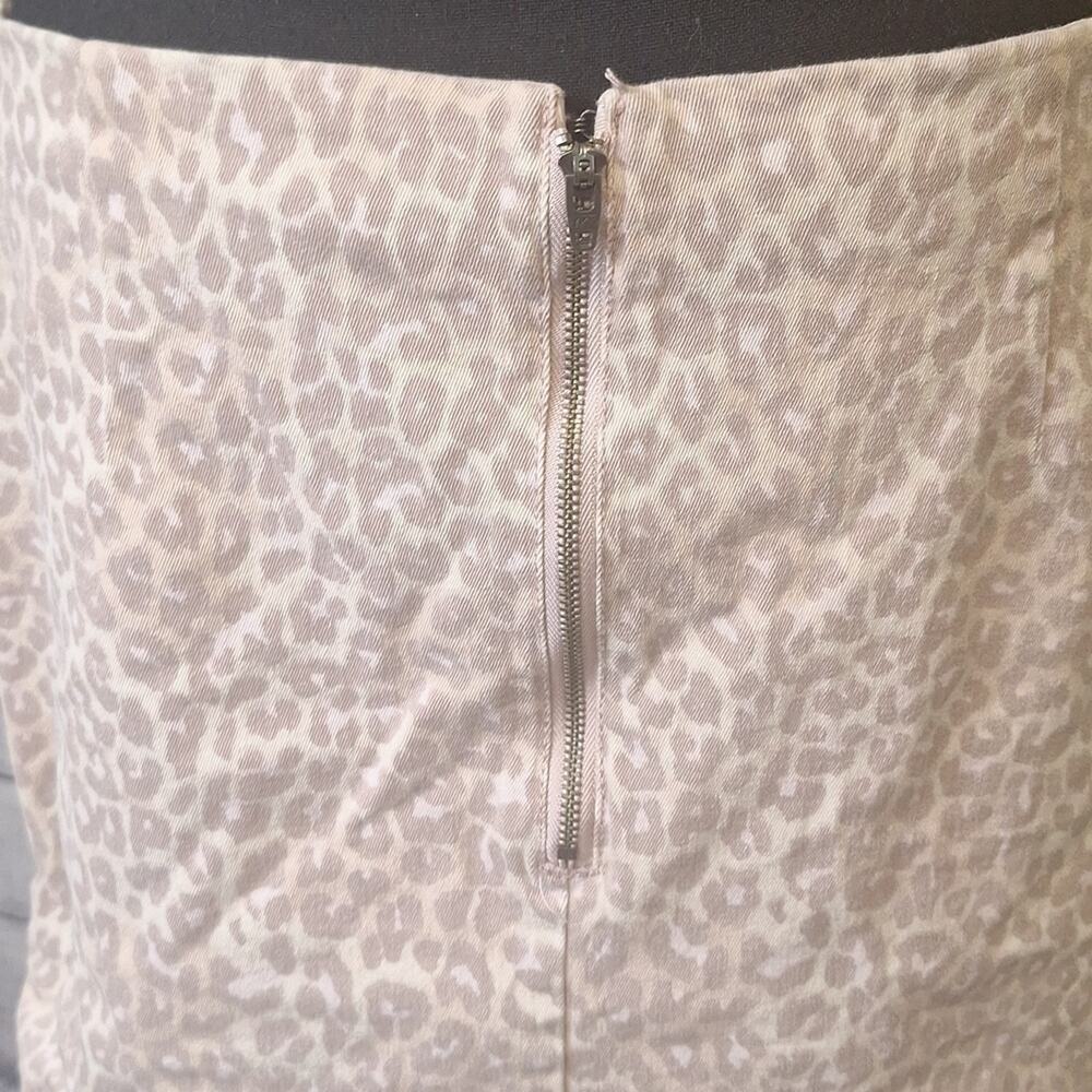 Wild fable pink animal print stretch cotton skirt sz14 #1267 - Picture 3 of 7